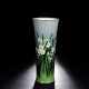 Leicht ausschwingende Cloisonné-Vase mit Narzissen-Dekor - Foto 1