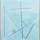 EDGAR GUSTAV MEINZER,"Blaue Geometrie", Öl auf Leinwand, gerahmt, signiert und datiert - фото 1