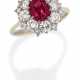 Ruby-Diamond-Ring - photo 1