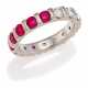 Ruby-Diamond-Memory-Ring - photo 1