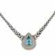 Aquamarine-Diamond-Necklace - Foto 1