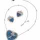 Opal-Diamond-Set: Necklace and Ear Jewelry - фото 1