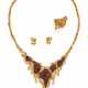 Pine Cone Diamond-Set: Necklace, Ring and Ear Stud - photo 1