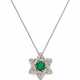 Emerald-Pendant Necklace - Foto 1