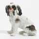 Small porcelain figurine of a bolognese dog - фото 1