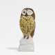 Small porcelain figurine of a tawny owl - Foto 1