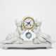 Porcelain pendulum clock with putti - фото 1