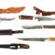 Vier Messer mit Hirschhorn-Griffschalen Solingen, 20 - Foto 1