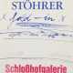 Stöhrer, Walter Stuttgart 1937 - 2000 Scholderup, Maler und Grafiker, Grieshaber-Schüler, ab 1959 in Berlin ansässig - Foto 1