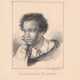 Гейтман, Е.И. Портрет А.С. Пушкина. 1822. Бумага, гравюра пунктиром. 22,9х15,7 см. - фото 1