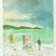 Тырса, Н.А. На пляже. 1940. Бумага, цв. литография. 59,3х43 см. - photo 1