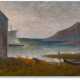 Carlo Carrà "Marina" 1942
oil on canvas laid down on cardboard
cm 35x49.5
Signed and dated 942 low - фото 1