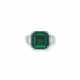 IMPORTANT EMERALD AND DIAMOND RING - фото 1