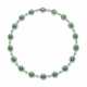 JADEITE AND DIAMOND NECKLACE - photo 1