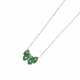 JADEITE, DIAMOND AND RUBY PENDENT NECKLACE/BROOCH - Foto 1