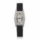 CARTIER, WHITE GOLD AND DIAMOND-SET TONNEAU SHAPED, REF. 2560 - photo 1