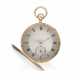 AUBERT & CAPT, YELLOW GOLD MINUTE REPEATING HUNTER-CASE POCKET WATCH - photo 1