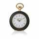 PATEK PHILIPPE & CIE, YELLOW GOLD AND ENAMEL OPENFACE POCKET WATCH - photo 1