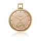 PATEK PHILIPPE & CIE, PINK GOLD OPENFACE POCKET WATCH - фото 1