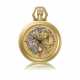 SWISS, YELLOW GOLD SKELETONIZED MINUTE REPEATING OPENFACE POCKET WATCH - photo 1