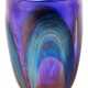 Ovoide Vase mit irisierendem Dekor - Foto 1
