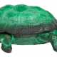 Große Jadeglas Deckelschale in Gestalt einer Schildkröte aus der Kollektion «Ingrid» - photo 1