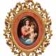Ovale Bildplatte mit Madonna und Kind nach Bartolomé Esteban Murillo - фото 1