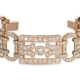 Armband: ausgesprochen schönes und sehr luxuriöses Goldschmiedearmband in antikem Stil, vollständiger Diamant-Besatz, individuelle russische Handarbeit, ca. 25ct - Foto 1