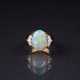 Vintage Opal-Brillant-Ring. - фото 1