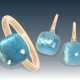 Ohrringe/Ring: hochwertige Topas-Ohrringe und dazugehöriger Ring , Markenschmuck von Pomellato "Nudo Classic London Topas", NP: 5.300€ - фото 1