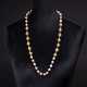 Chanel. Faux Pearls Kette mit Kristallen. - photo 1