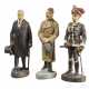 Drei Elastolin-Persönlichkeitsfiguren - Hindenburg und Hitler in Zivil, GFM von Mackensen in Husarenuniform - photo 1