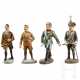 Vier Elastolin-Persönlichkeitsfiguren, Hermann Göring, Adolf Hitler, Benito Mussolini und Generalfeldmarschall von Mackensen - Foto 1