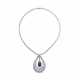 HARRY WINSTON SAPPHIRE AND DIAMOND PENDENT NECKLACE - фото 1