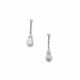 NO RESERVE - NATURAL PEARL, COLOURED NATURAL PEARL AND DIAMOND EARRINGS - фото 1