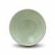 A FINE AND RARE LONGQUAN CELADON ‘GOOSE AND REEDS’ SHALLOW BOWL - photo 1