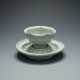 A VERY RARE YAOZHOU FLORAL-FORM STEM CUP AND CUP STAND - photo 1