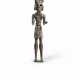 A CANAANITE COPPER ALLOY AND SILVER SHEET WARRIOR DEITY - photo 1