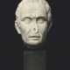 A ROMAN MARBLE MALE PORTRAIT HEAD - фото 1