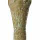AN EGYPTIAN GREEN FAIENCE SHABTI FOR PAKHAAS - photo 1