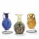 THREE ROMAN MOULD-BLOWN GLASS VESSELS - фото 1