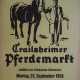 Werbeplakat: Crailsheimer Pferdemarkt. - Foto 1