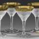 Satz von sechs Moser-Champagnerschalen "Splendid" - фото 1