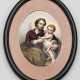 Porzellanbild mit Josef und dem Jesuskind - фото 1