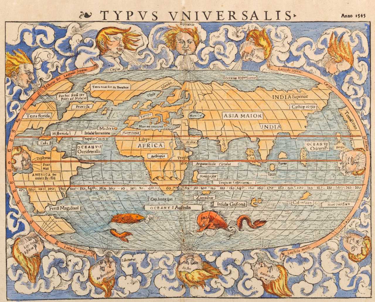 The Original Map Of The World