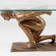 Skulpturaler Tisch "Inconscio" mit Männerakt von Nicola Voci - photo 1
