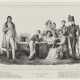Alexandre-Evariste Fragonard - ''LE ROI CITOYEN et sa Famille'' - Foto 1