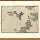 Vier japanische Holzschnitte mit Vogel-Darstellungen - Foto 1