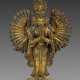 Tibeto-chinesische Figur "Elfköpfige-Avalokitesvara" - photo 1