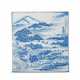 AN INSCRIBED BLUE AND WHITE ‘EIGHT VIEWS OF LAKE BIWA’ PLAQUE - фото 1
